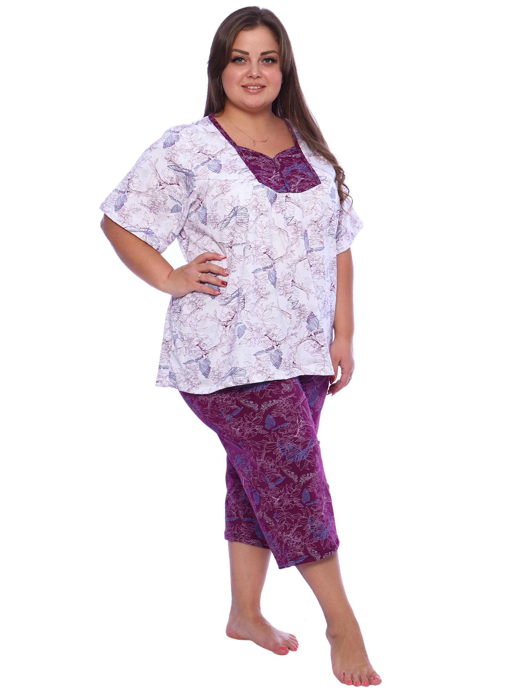 Пижама трикотажная V-ДПЖ-01-3